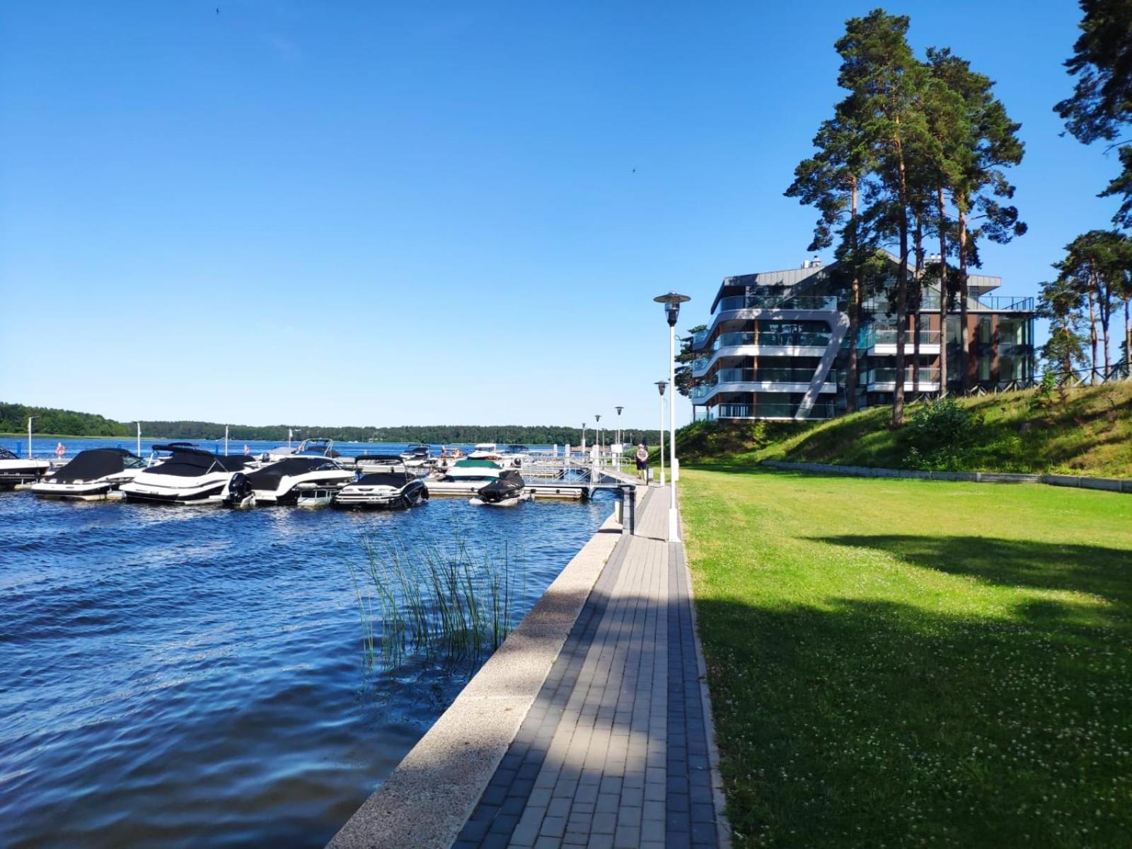 Apartament Bryza Augustow Z Widokiem Na Jezioro Necko Экстерьер фото